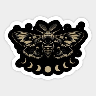 Death Head Moth Sticker